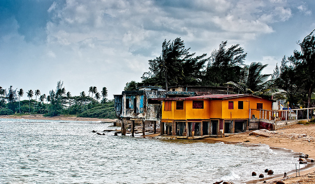 A coastal area of Puerto Nuevo in Vefa Baja, Puerto Rico 