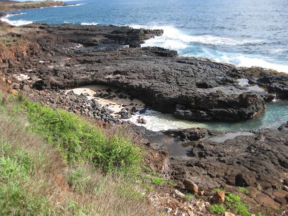 Glass Beach in Kauai