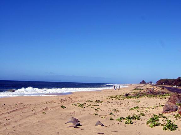 Kekaha Beach in Kauai