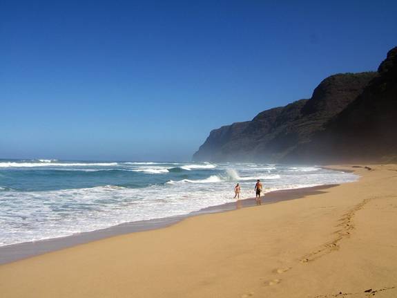 Polihale Beach in Kauai